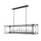 Z-Lite Easton Linear Chandelier, 13-Light, 13 In.W x 54 In.L x 13 In.H, Matte Black/Matte Black 3038-13L-MB - alternate 1